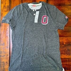 Homage Henley OSU tee shirt